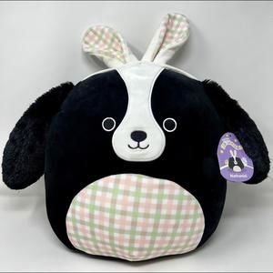 Squishmallow 14” Nathaniel the Cocker Spaniel Dog Easter Exclusive PLUSH NEW